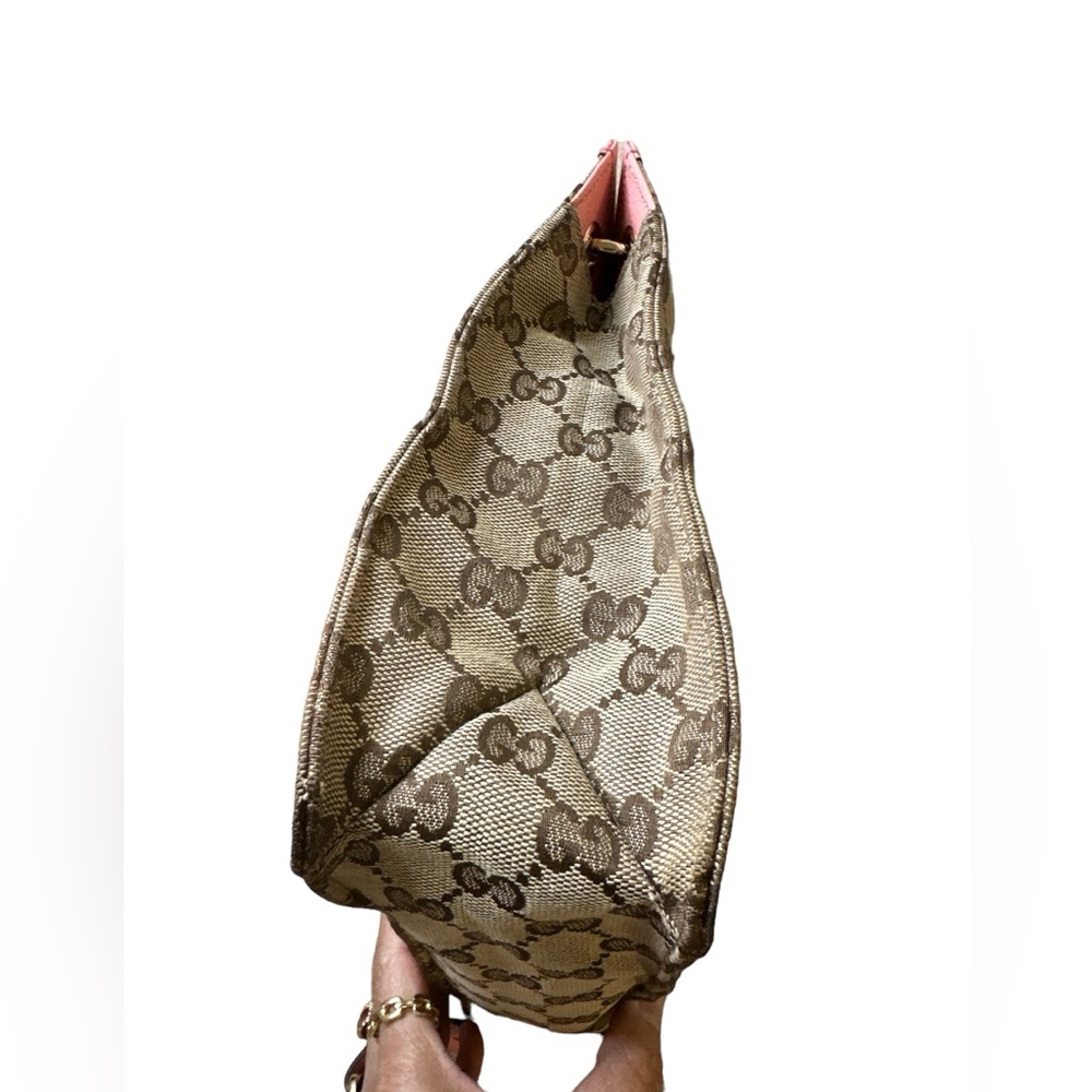 GUCCI GG MONOGRAM CROSSBODY BROWN CANVAS ๐ AUTHENTIC ๐ - Picture 2 of 14